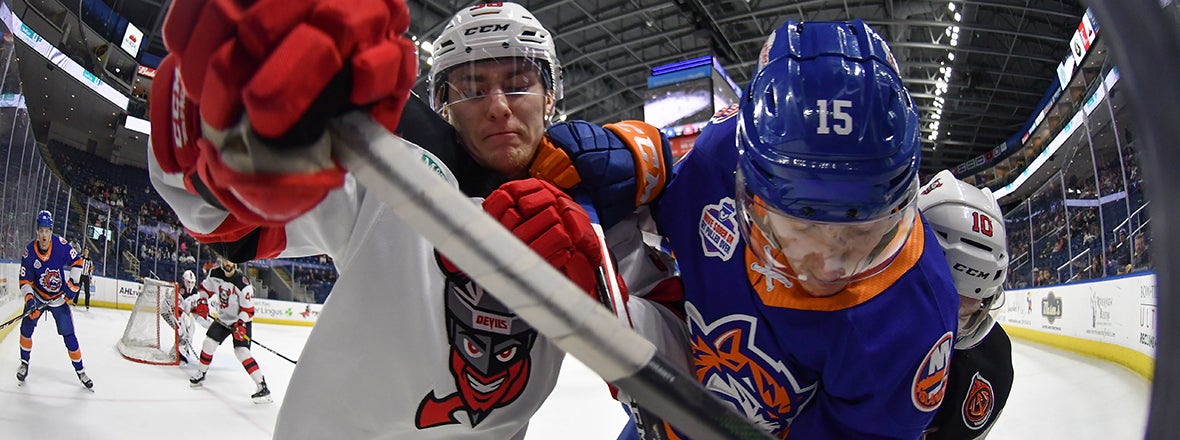 Sound Tigers Edged by Devils 1-0