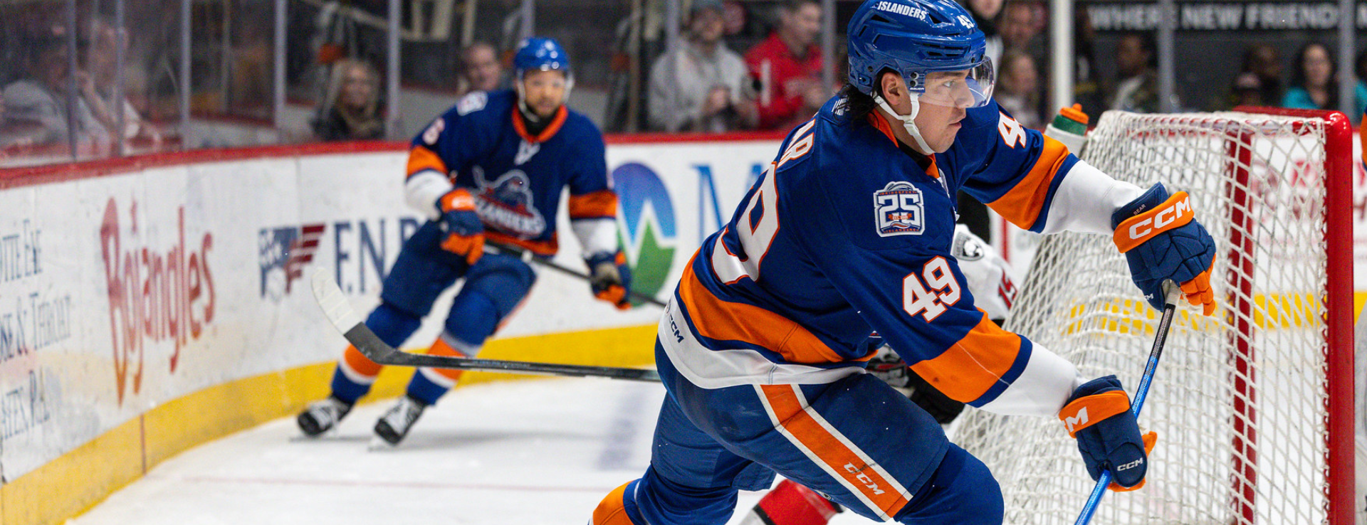 Isles Drop Contest to Checkers, 2-0