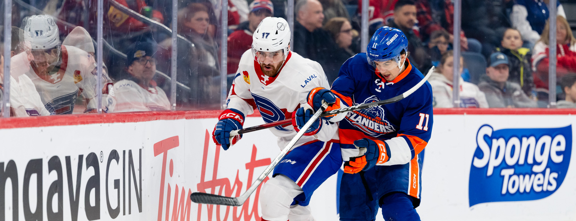 Islanders Win Road Game in Laval Against Rocket, 2-1.
