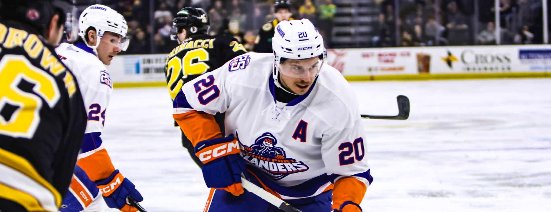 Islanders Win Streak Snapped Against Bruins, Lose 6-4