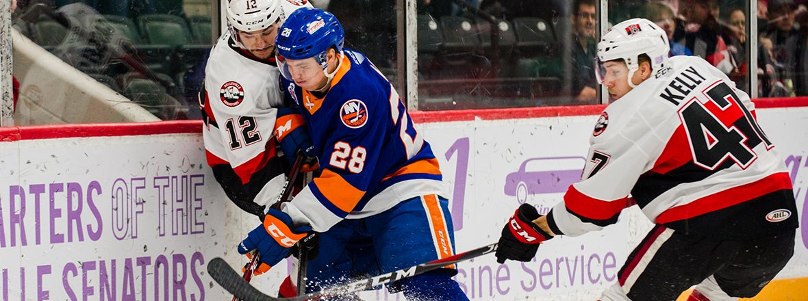 Sound Tigers Fall To Senators in Overtime