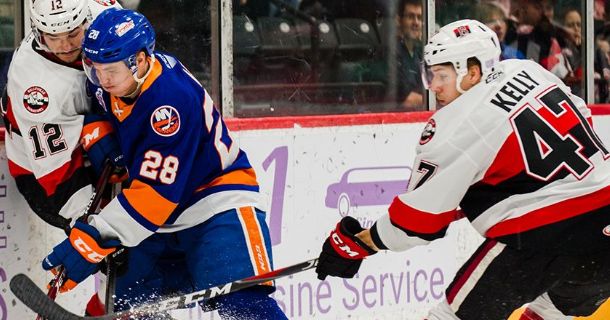 thumb Sound Tigers Fall To Senators in Overtime