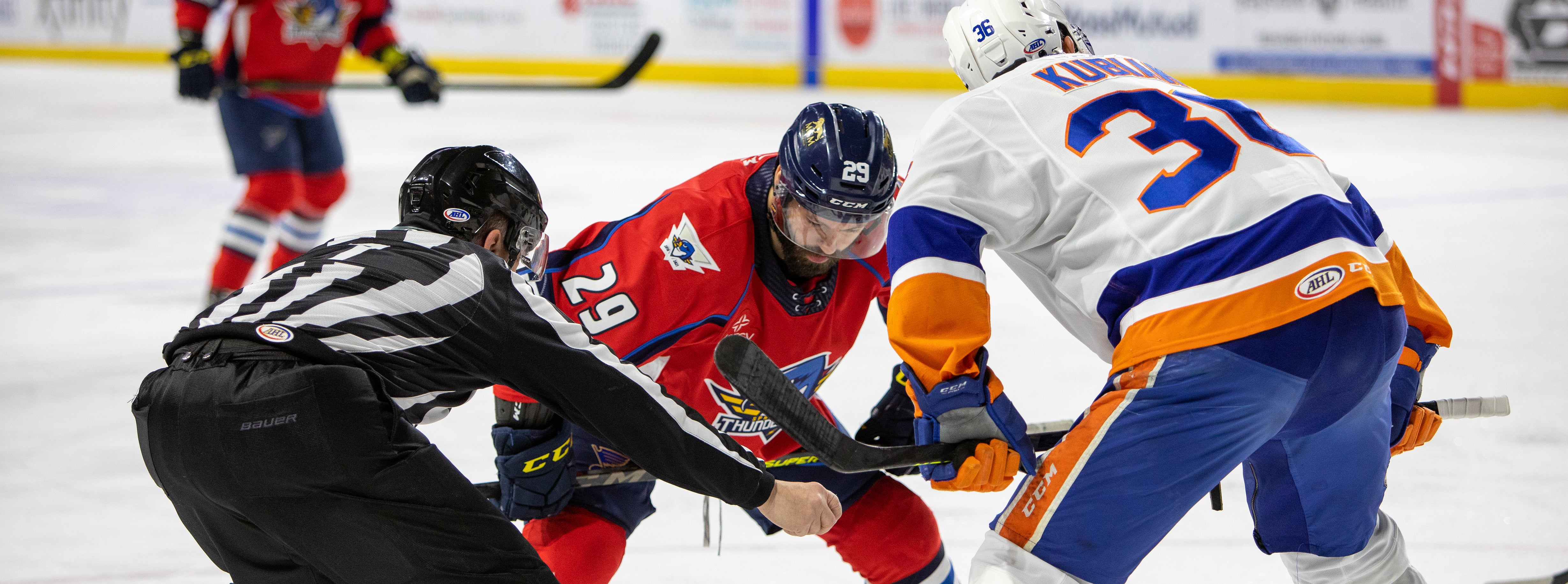 Islanders Visit T-Birds For Wednesday Night Hockey