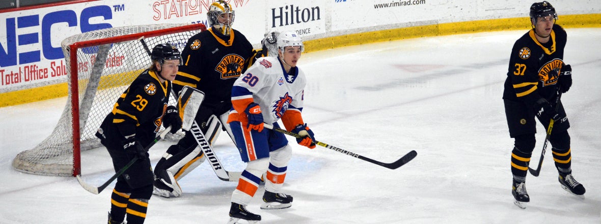 Sound Tigers Fall to Bruins 4-1