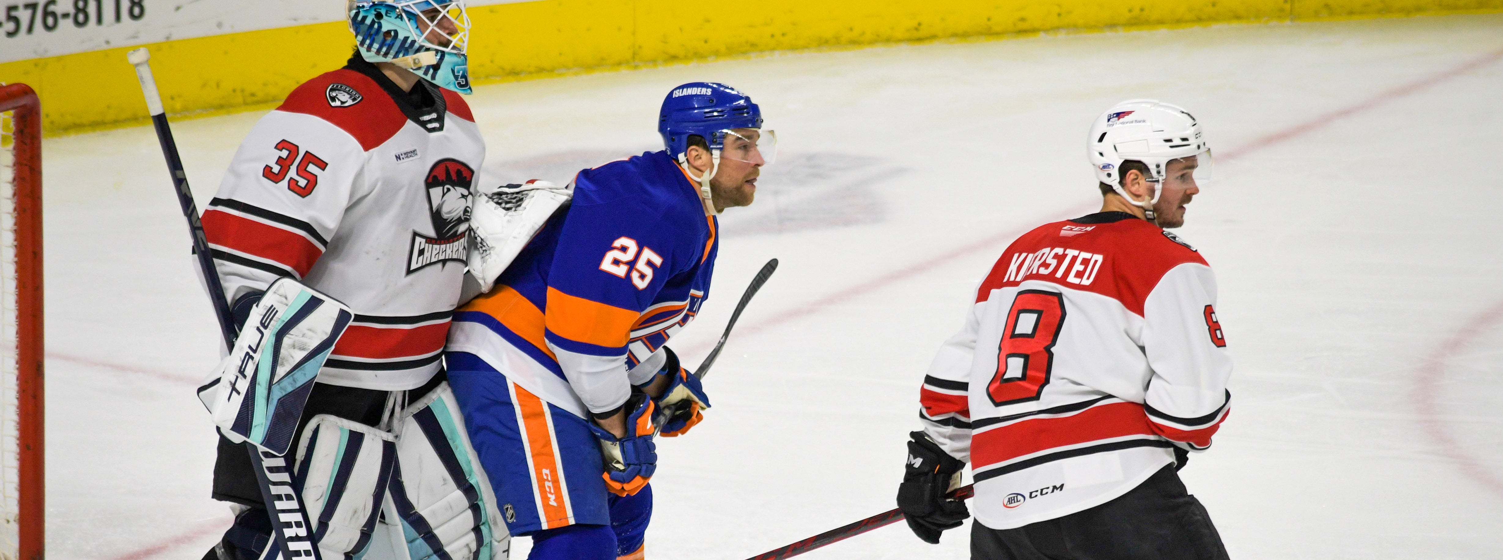 Islanders Drop Series Opener to Checkers 3-2