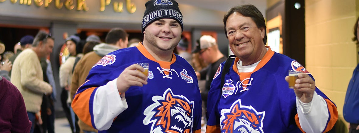WTNH Joins Sound Tigers Weekend Party