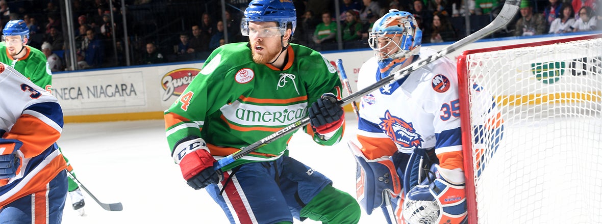 Sound Tigers Suffer 5-0 Loss To Rochester