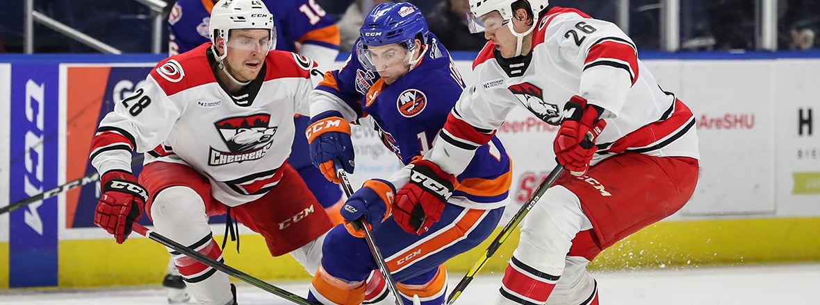 Checkers Blank Sound Tigers 4-0